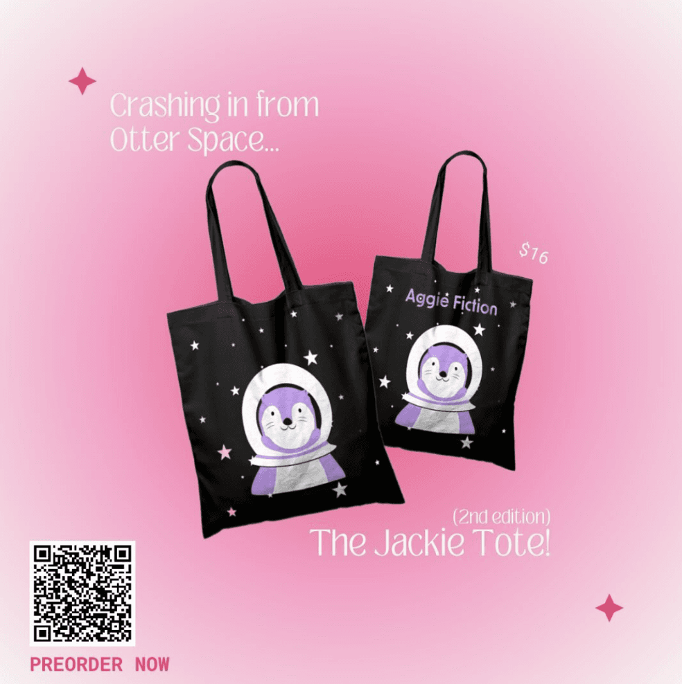 Space Jackie Tote Bag